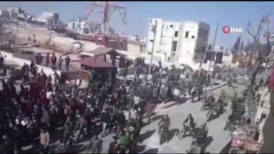  - El Bab’da teröriste idam cezası isteyen halktan protesto 
