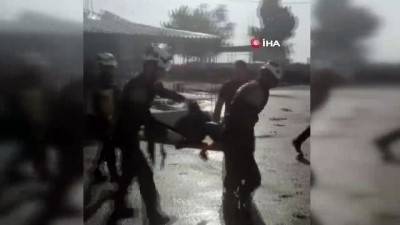hava saldirisi -  - Rus uçakları İdlib'de mülteci kampını vurdu: 4 ölü, 6 yaralı  Videosu
