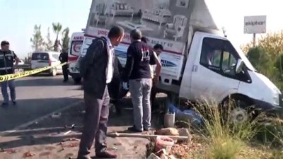 Trafik kazası: 1 ölü, 1 yaralı - ANTALYA 
