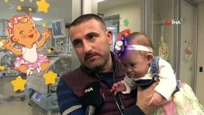 premature bebek -  Yaşamaz denilen Hafsa Ceren bebek hayata tutunup 13 aylık oldu  Videosu