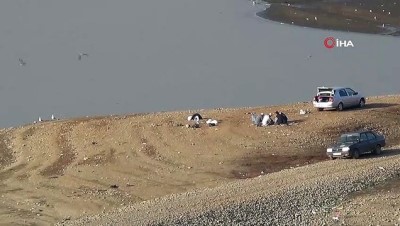 karakiz -  Avlanmanın yasak olduğu Tahtaköprü Baraj Gölü'nde sadece olta balıkçılığı serbest Videosu