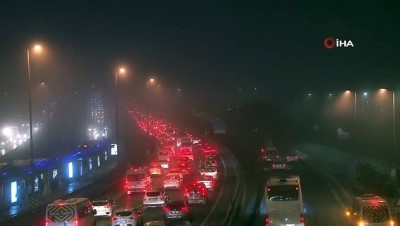  İstanbul’da yoğun sis etkili oluyor 