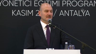 Soylu: 'Elinizde altın bir coğrafya var' - ANTALYA 