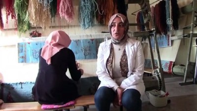 Van'da kadınlar yöresel halı dokumacılığını yaşatıyor - VAN