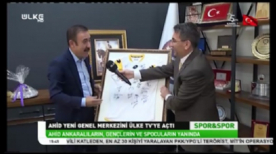 AHİD Ankaralılar'ın, Gençlerin ve Sporcuların Yanında - Hilmi Yaman Ülke Tv