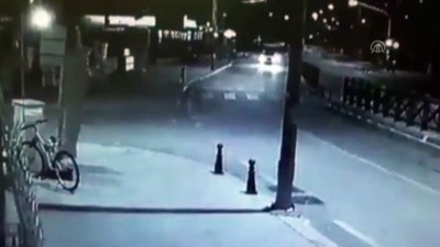 direksiyon - Fethiye'deki trafik kaza anı güvenlik kamerasına yansıdı - MUĞLA Videosu