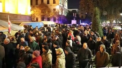 secim sistemi - Gürcistan'da göstericiler, erken seçim taleplerinde ısrarcı - TİFLİS Videosu