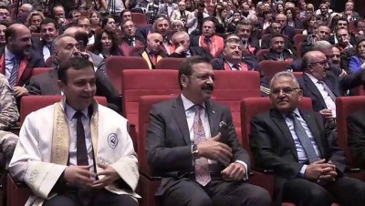 kepenk kapatma - Hisarcıklıoğlu, ERÜ Akademik Yıl Açılış Töreni'ne katıldı - KAYSERİ Videosu