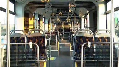 engelli rampasi - İmamoğlu, yerli üretim metrobüsün test sürüşüne katıldı - İSTANBUL Videosu