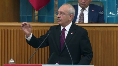 grup toplantisi - Kılıçdaroğlu: 'Bayrağını ve vatanını seven biri olarak benim ağırıma gidiyor' - TBMM Videosu