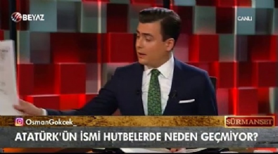 ferda yildirim - Osman Gökçek belgeyle açıkladı: 'Atatürk hutbelerde isim geçmesini istemiyordu' Videosu