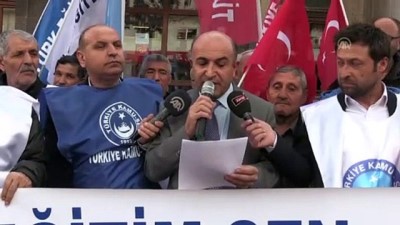 Türk Eğitim-Sen üyelerine yönelik şiddete tepki - AFYONKARAHİSAR