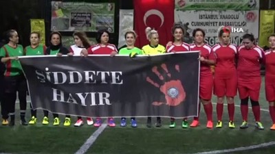 siddete hayir -  Anadolu Adliyesi’nin kadın personelleri ‘şiddete hayır’ demek için sahaya çıktı  Videosu