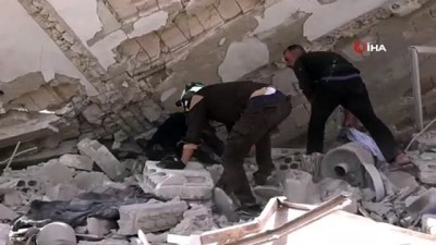 rejim -  - İdlib'e Hava Saldırısı: 4 Ölü Videosu