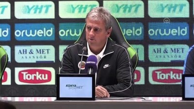 İttifak Holding Konyaspor-Gençlerbirliği maçının ardından - KONYA
