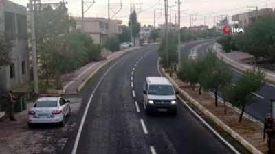  Jandarma ekiplerinden drone'lu yol uygulaması 
