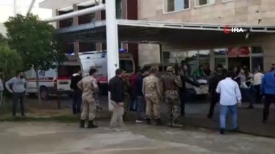 bombali saldiri -  Telabyad'da pazar yerindeki bombalı saldırıda yaralananlar Akçakale'ye getirildi  Videosu