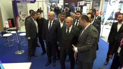 keci -  Ulaştırma ve Altyapı Bakanı Mehmet Cahit Turhan'dan akıllı kent uygulamaları standına ziyaret  Videosu