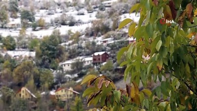 yazla -  Zigana Dağı beyaz gelinliğini giydi..Kar kalınlığı 20 santimetreyi aştı  Videosu