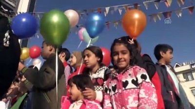 devlet korumasi - Çocuk haklarına 'renkli' dikkat çektiler - DÜZCE  Videosu