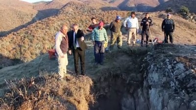 Kastamonu'daki 'Gavur Kayalıkları'nda kurtarma kazısı başladı 