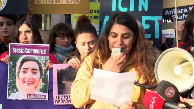supheli olum -  Şule Çet davası öncesi adliye önünde basın açıklaması  Videosu