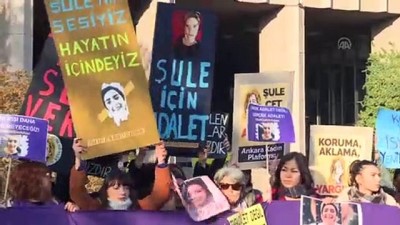 kadin platformu - Şule Çet davasının beşinci celsesi başladı - ANKARA  Videosu