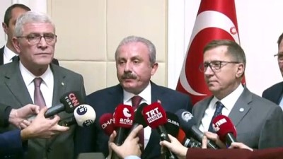  TBMM Başkanı Mustafa Şentop, İYİ Parti’yi ziyaret etti 