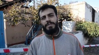 Zihinsel engelli evinde çıkan yangında öldü - MALATYA 