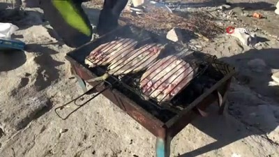 sakli cennet -  Fırat kıyısında mangalda balık keyfi  Videosu