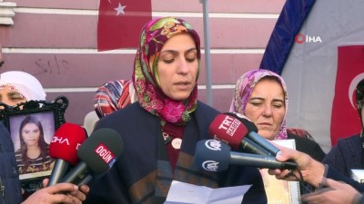 sivil toplum -  HDP önünde evlat nöbeti tutan ailelerden ortak açıklama: 'Terör örgütü PKK'dan kimse korkmasın' Videosu