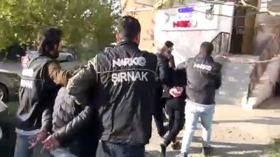 Cizre'de uyuşturucu operasyonunda yakalanan 5 kişi tutuklandı - ŞIRNAK 