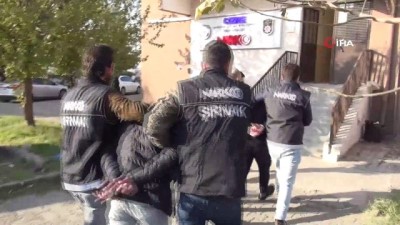 narkotik operasyonu -  Cizre’deki narkotik operasyonunda 5 kişi tutuklandı  Videosu