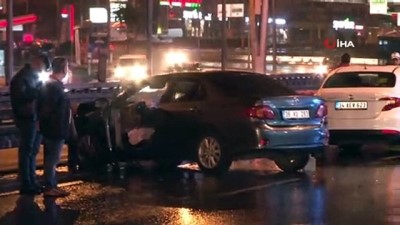 direksiyon -  Esenyurt’ta 11 araç zincirleme trafik kazasına karıştı  Videosu