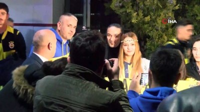Fenerbahçe'ye Malatya’da coşkulu karşılama