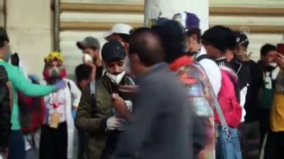 guvenlik gucleri - Irak'ta hükümet karşıtı gösteriler sürüyor - BAĞDAT Videosu