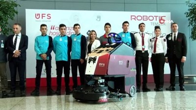 elektrik tasarrufu -  İstanbul Havalimanı’nda ‘insansız temizlik robotu’ dönemi başladı  Videosu
