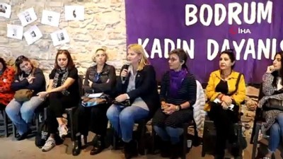 imza toreni -  Bodrum’da kadınların çığlığı tuvale yansıdı  Videosu