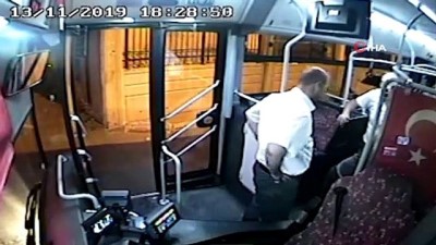 cocuk hastanesi -  Kalp krizi geçiren yolcuya ilk müdahaleyi otobüs şoförü yaptı...O anlar kamerada  Videosu