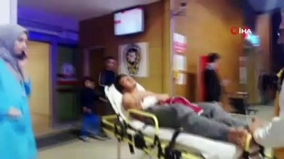 hastane -  Sıcak su kazanı bomba gibi patladı  Videosu