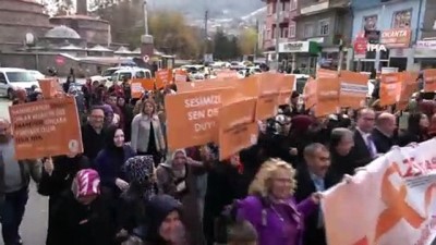 kadina karsi siddet -  Afyonkarahisar’da Kadına Yönelik Şiddete karşı yürüyüş  Videosu