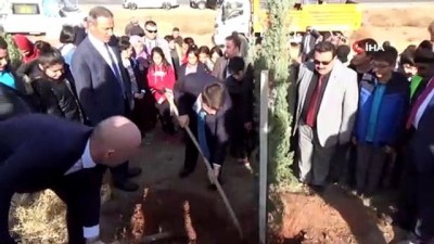 sivil toplum -  Aksaray Belediyesi öğretmenler adına 5 bin fidan dikti Videosu