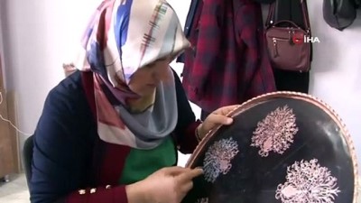 bakir isleme -  Bakırcılık sanatına ilgi duydu, Erzincan’ın tek kadın bakır ustası oldu  Videosu