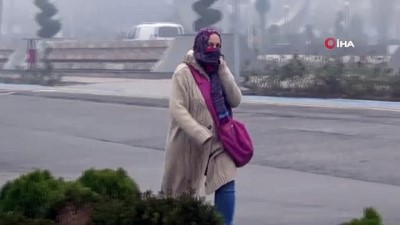 uttu -  Düzce yoğun sise teslim oldu  Videosu