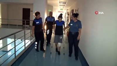 polis muduru -  Eylül’ü kadın polis müdürü hayata bağladı  Videosu