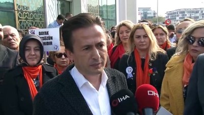 siddete hayir -  Tuzla'da' Kadına şiddete hayır' yürüyüşü  Videosu