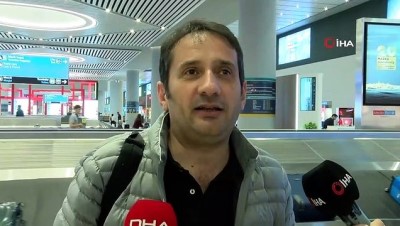  Arnavutluk’tan dönen yolcular deprem anını anlattı 