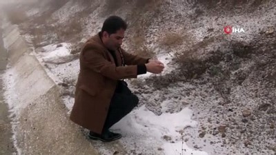 yagmurlu -  Erzincan’ın yüksek kesimlerinde kar ve sis  Videosu