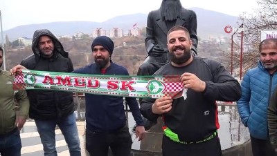 Şampiyon Camkıran memleketi Tunceli’de sevgiyle karşılandı