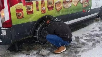 karayollari -  Tunceli’de kar yağışı..Araçlar yolda kaldı  Videosu
